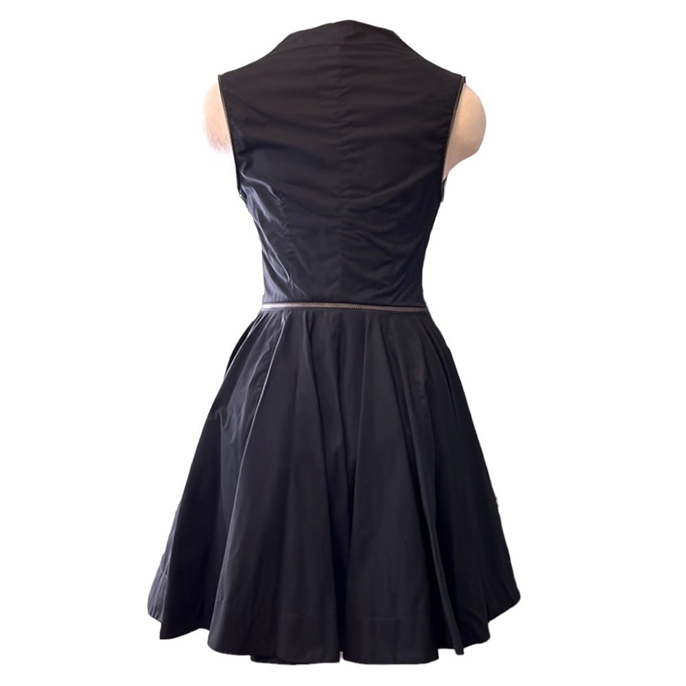 All Saints Spitalfields ‘Caden' Zipper Pleated Midi Dress, size 4 - Picture 9 of 15
